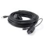 Equip USB 3.0 Active Extension Cable, 15.0m - Black - 133348