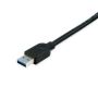Equip USB 3.0 Active Extension Cable, 15.0m - Black - 133348