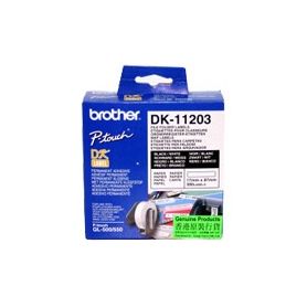 Brother 300 Etiquetas para pastas - Autocolante - tamanho 17 x 87 mm - DK11203