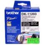 Brother 300 Etiquetas para pastas - Autocolante - tamanho 17 x 87 mm - DK11203