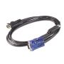 APC KVM USB Cable - 25 ft (7.6 m) - AP5261
