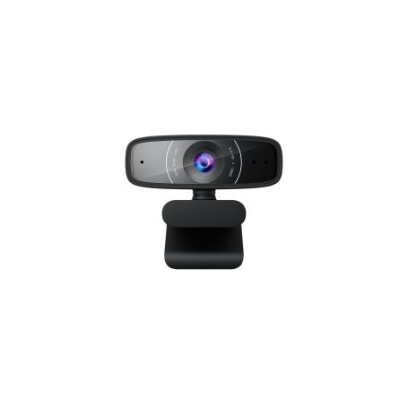 Asus WEBCAM C3, USB camera with 1080p 30 fps recording, beamforming microphone for better live-streaming video and audio quality