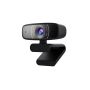 Asus WEBCAM C3, USB camera with 1080p 30 fps recording, beamforming microphone for better live-streaming video and audio quality