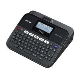 Brother P-TOUCH PT-D450VP - Rotuladora Fitas TZe de 3,5mm, 6, 9, 12 e 18 mm, teclado QWERTY e numérico, visor LCD