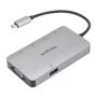 Targus USB-C Single Video 4K hdmi VGA Dock, 100W power pass through - Black - DOCK419EUZ