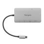 Targus USB-C Single Video 4K hdmi VGA Dock, 100W power pass through - Black - DOCK419EUZ