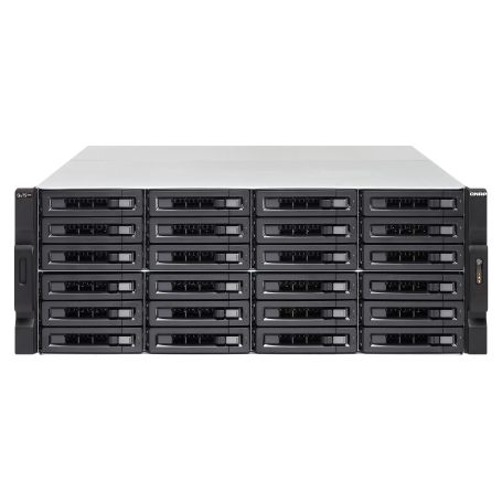 QNAP TS-h2483XU-RP - Servidor NAS - 24 baias - montável em bastidor - SATA 6Gb s - RAM 128 GB - Gigabit   10 Gigabit Ethernet