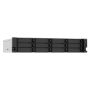 12-bay rackmount NAS, AMD Ryzen V1000 series V1500B 4C 8T 2.2GHz, 8GB, 2x2.5GbE LAN, 2x PCIe 3.0 x 4 slots, USB 3.2 Gen2, 2x550W
