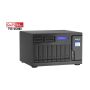 12-Bay TurboNAS, SATA 6G, Xeon W-1250 6cores, 16GB, 4x2.5GbE, 2x10GBASE-T 10GbE, 2xM.2 22110 2280 PCIe Gen3 x4 SSD slots, 550W