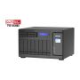 12-Bay TurboNAS, SATA 6G, Xeon W-1250 6cores, 16GB, 4x2.5GbE, 2x10GBASE-T 10GbE, 2xM.2 22110 2280 PCIe Gen3 x4 SSD slots, 550W