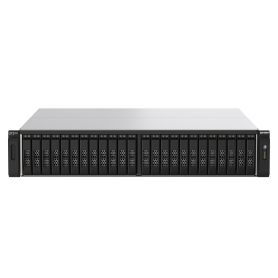 24-Bay all-flash NAS, NVMe Gen3 x4, AMD EPYC 7302P 3.0GHz, 128GB RAM, 2 x 2.5GbE LAN, 4 x 25GbE SFP28