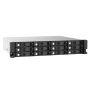 12-bay 2U rackmount SAS 12Gbps JBOD expansion enclosure, 2.5 3.5'' SAS 12Gbps & SAS SATA 6Gbps drives, 4 x SFF-8644 Mini-SAS HD