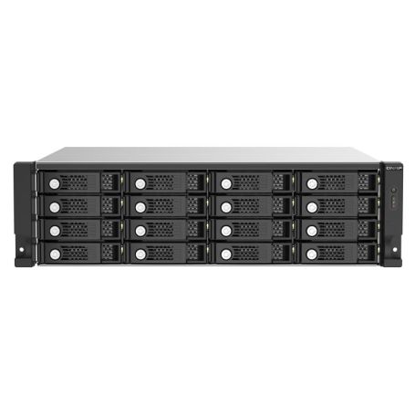16-bay 3U rackmount SAS 12Gbps JBOD expansion enclosure, 2.5'' 3.5'' SAS 12Gbps & SAS SATA 6Gbps drives, 4 xSFF-8644 Mini-SAS HD