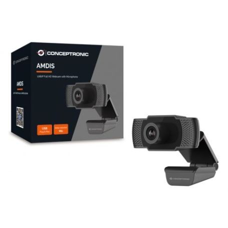 WEBCAM C MICRO CONCEPTRONIC FULL-HD AMDIS01B
