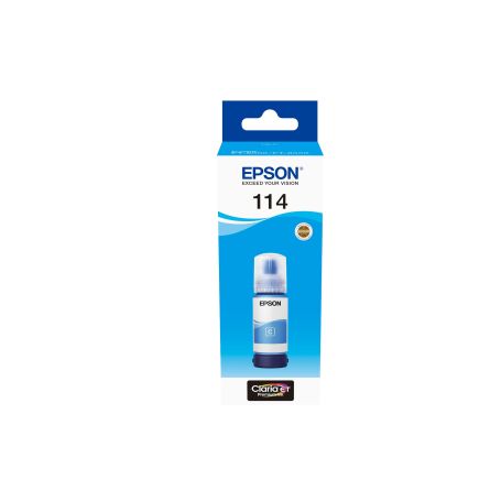 Epson 114 EcoTank Cyan ink bottle  - C13T07B240