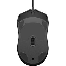 HP Wired Mouse 100 Black  - 6VY96AA-ABB
