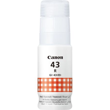 Canon GI-43 R - Red Ink Bottle - Compativel com Maxify G540, G640 - 4716C001