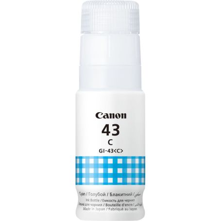 Canon GI-43 C - Cyan Ink Bottle - Compativel com Maxify G540, G640 - 4672C001
