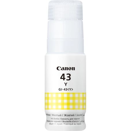 Canon GI-43 Y - Yellow Ink Bottle - Compativel com Maxify G540, G640 - 4689C001