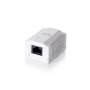 Equip Outlet Box Surface Mount 1-Port UTP Cat.6, white    - 235211
