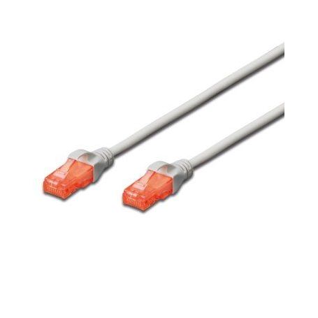 EWENT Cabo de rede Cat.6 U UTP 0.50m cinza - IM1000