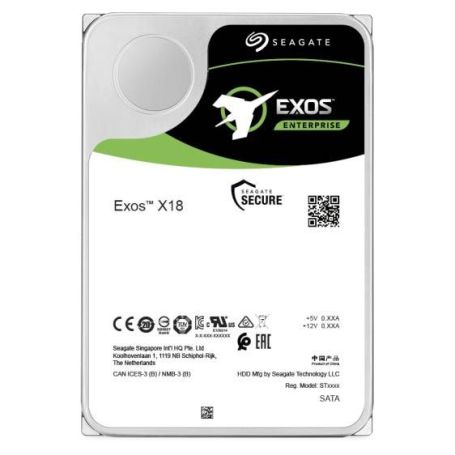 Exos X18 16TB HDD 512E 4KN SAS SAS 12GB 