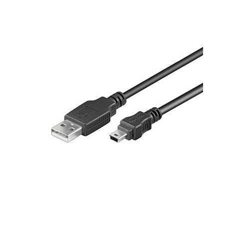 EWENT Cabo USB 2.0 ''A'' M  Mini ''B'' M 1.8m - EC1027