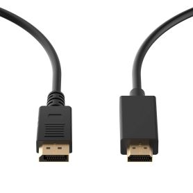 EWENT Cabo Adaptador DisplayPort para HDMI 1.2, gold-plated, 3.0m - EC1432