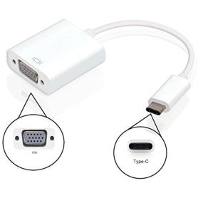 EWENT Conversor USB Tipo C para VGA 1080p - EC1050