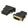 ADAPTADOR DVI-D (M)  HDMI (F) EWENT EC1370