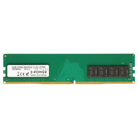 Memory DIMM 2-Power Undefined - 16GB DDR4 3200MHz CL22 DIMM 2P-KVR32N22S8 16