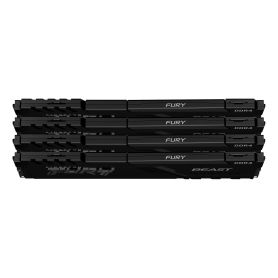 Kingston ValueRAM 128GB 3600MHz DDR4 CL18 DIMM (Kit of 4) FURY Beast Black  - KF436C18BBK4 128