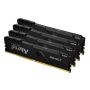 Kingston ValueRAM 128GB 3600MHz DDR4 CL18 DIMM (Kit of 4) FURY Beast Black  - KF436C18BBK4 128