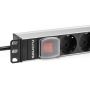 Unidade de Distribuição de Energia Salicru SPS 12F PDU C13 C14 - Entrada IEC C14, Saída IEC C13 (12 Saídas) - 680CA000002