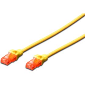 EWENT Cabo de rede Cat.6 U UTP 5.0m amarelo - IM1029