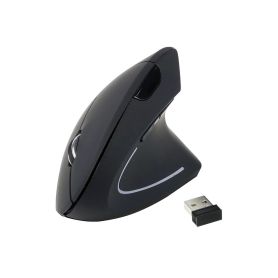 Equip Ergonomic wireless mouse, Black - 245110