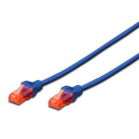 EWENT Cabo de rede Cat.6 U UTP 5.0m azul - IM1025