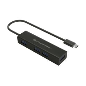 Conceptronic HUBBIES USB-C to 4-Port USB 3.0 Hub  - HUBBIES07B