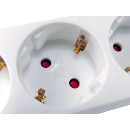 Equip 5-Outlet Power Strip with 2 x USB  - 245554