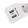 Equip 5-Outlet Power Strip with 2 x USB  - 245554