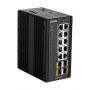 D-link 14 Port L2 Managed Switch with 10 x 10/100/1000BaseT(X) ports (8 PoE) & 4 x 100/1000BaseSFP ports - DIS-300G-14PSW