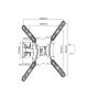 Equip Suporte TV 23''-55'' Pivoting Wall Mount Bracket  - 650406