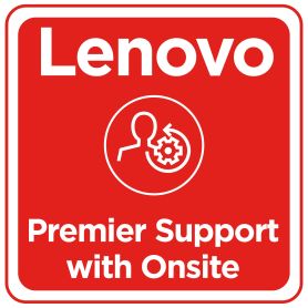 Lenovo 5Y Premier Support upgrade from 3Y Onsite - 5WS0V08511