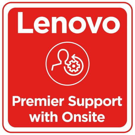Lenovo 5Y Premier Support Upgrade from 1Y Onsite - 5WS0T36190