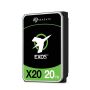 Seagate Exos X20 ST20000NM007D - Disco rígido - 20 TB - interna - SATA 6Gb s - 7200 rpm - buffer 256 MB