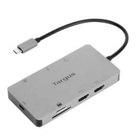 Targus Universal USB-C Dual HDMI 4K Dock w 100 W PD Pass-Thru - For MST enabled devices  - DOCK423EU