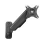 EWENT Wall Monitor Support gas spring 1 monitor 13-32'', Max VESA 100x100 - EW1532