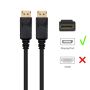 CABO DISPLAY PORT M M V1.2 4K 60Hz EWENT EC1410 1m