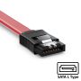 EWENT Cabo Sata 1.5GBits   3GBits   6GBits SATA L-Type  L-Type, com clipe 0.3m - EC1510