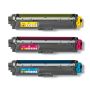 Brother Pack 3 toners  (C   M   Y), Duração estimada 1.400 págs. cada cor segundo ISO IEC 19798  - TN241CMY